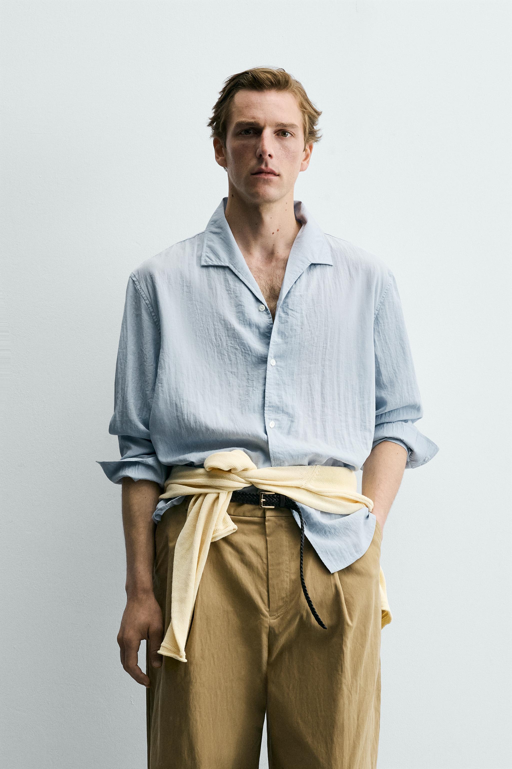 CHEMISE FLUIDE TEXTURÉE