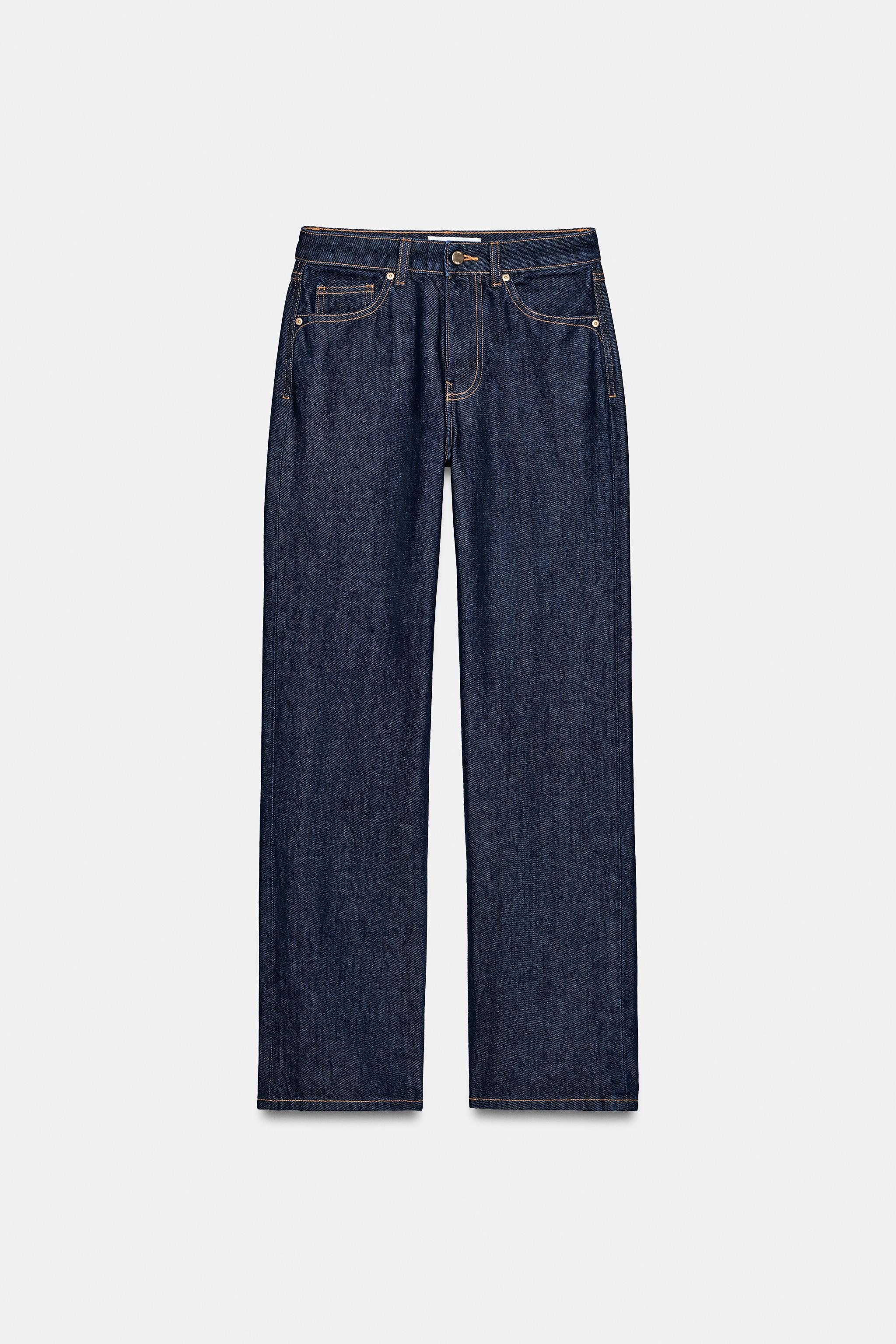 Z.03 HIGH-WAIST STRAIGHT LONG LENGTH JEANS