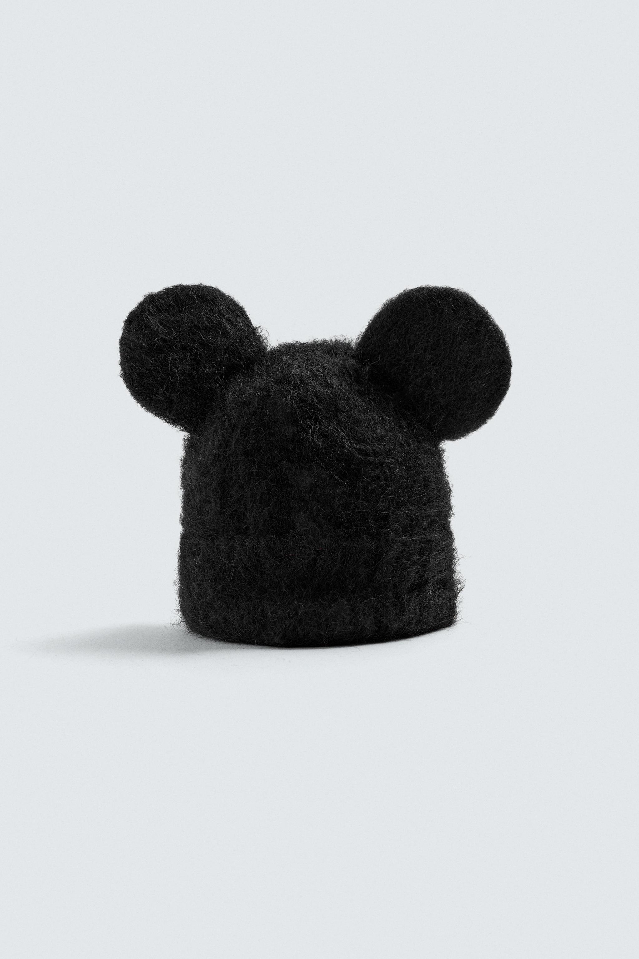 ミッキーマウス耳付きニット帽 HARRY LAMBERT FOR ZARA X DISNEY