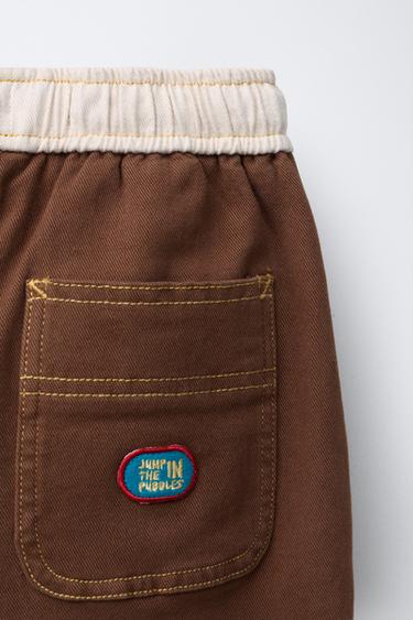 PANTALON BALLON - Écru de Zara - Image 3