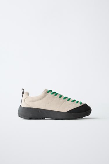 Zara TECHNICAL SNEAKERS - Off White - Image 0