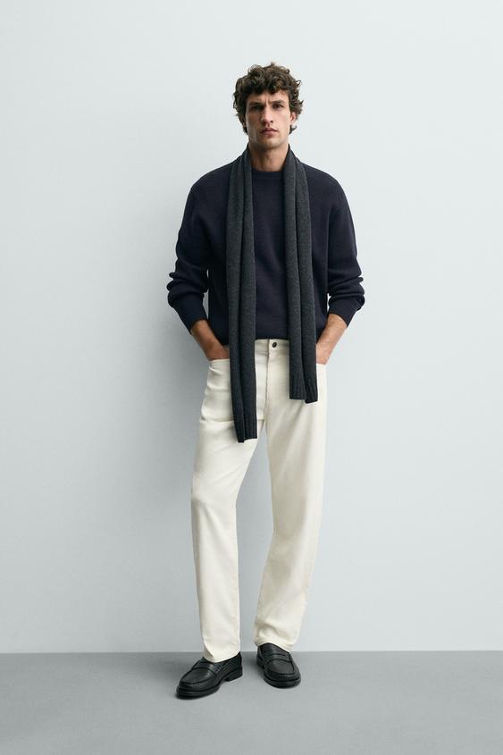 WOOL BLEND TEXTURED JUMPER