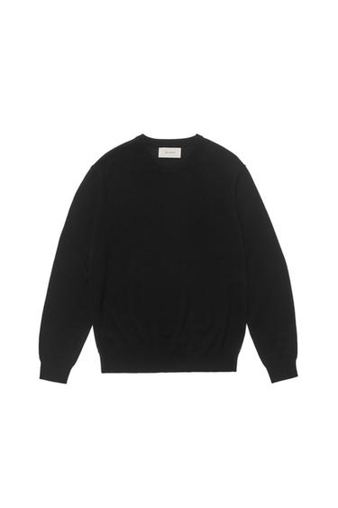 Zara 100% CASHMERE SWEATER - Black