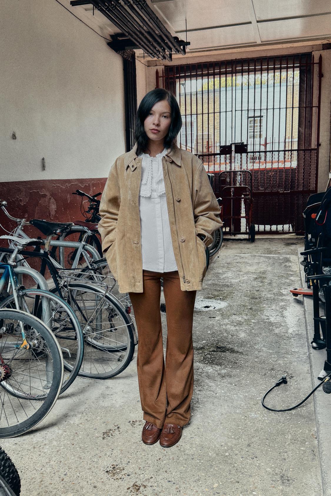 V-Neck Hardware One-Piece Swimsuit