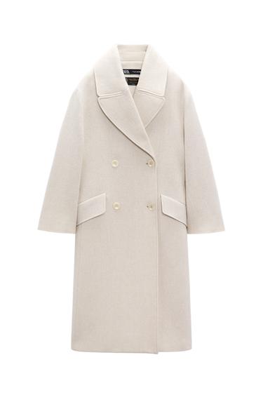 WOOL BLEND OVERSIZED COAT