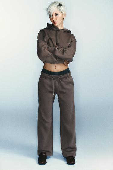 LOOK - CAMEL/WHITE by Zara