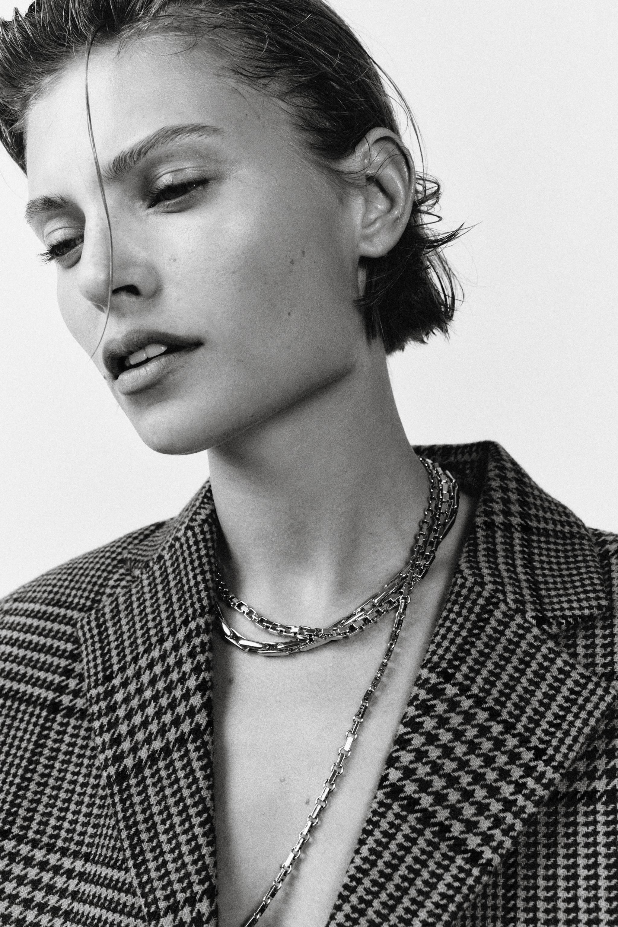 スペイン発送 ZARA フェザーカスケードネックレス 2個パック 01011020303-e1.jpg?ts=