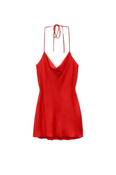 SATIN CAMISOLE DRESS