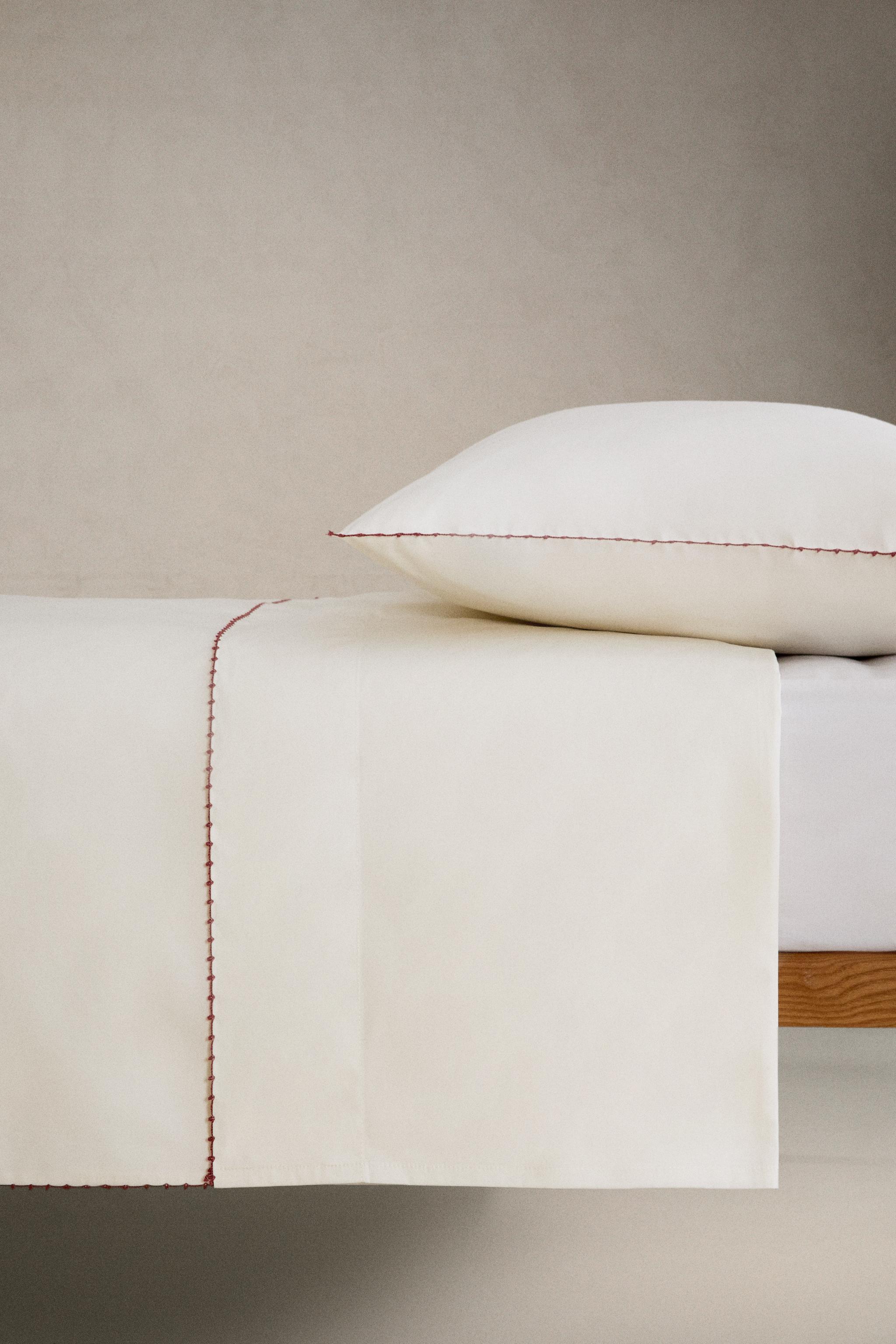 Zara KIDS' COTTON FITTED SHEET — фото 2