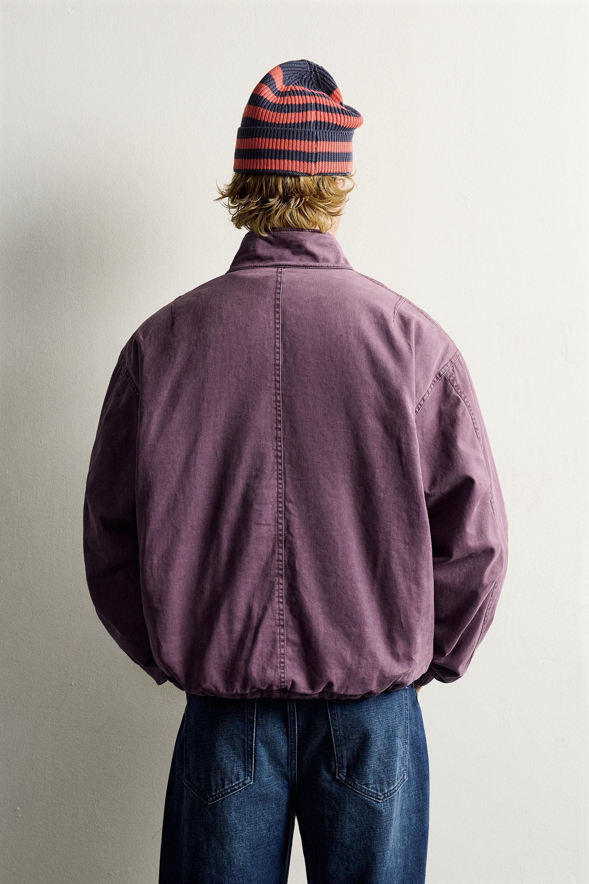 BLOUSON BOXY FIT À POCHES