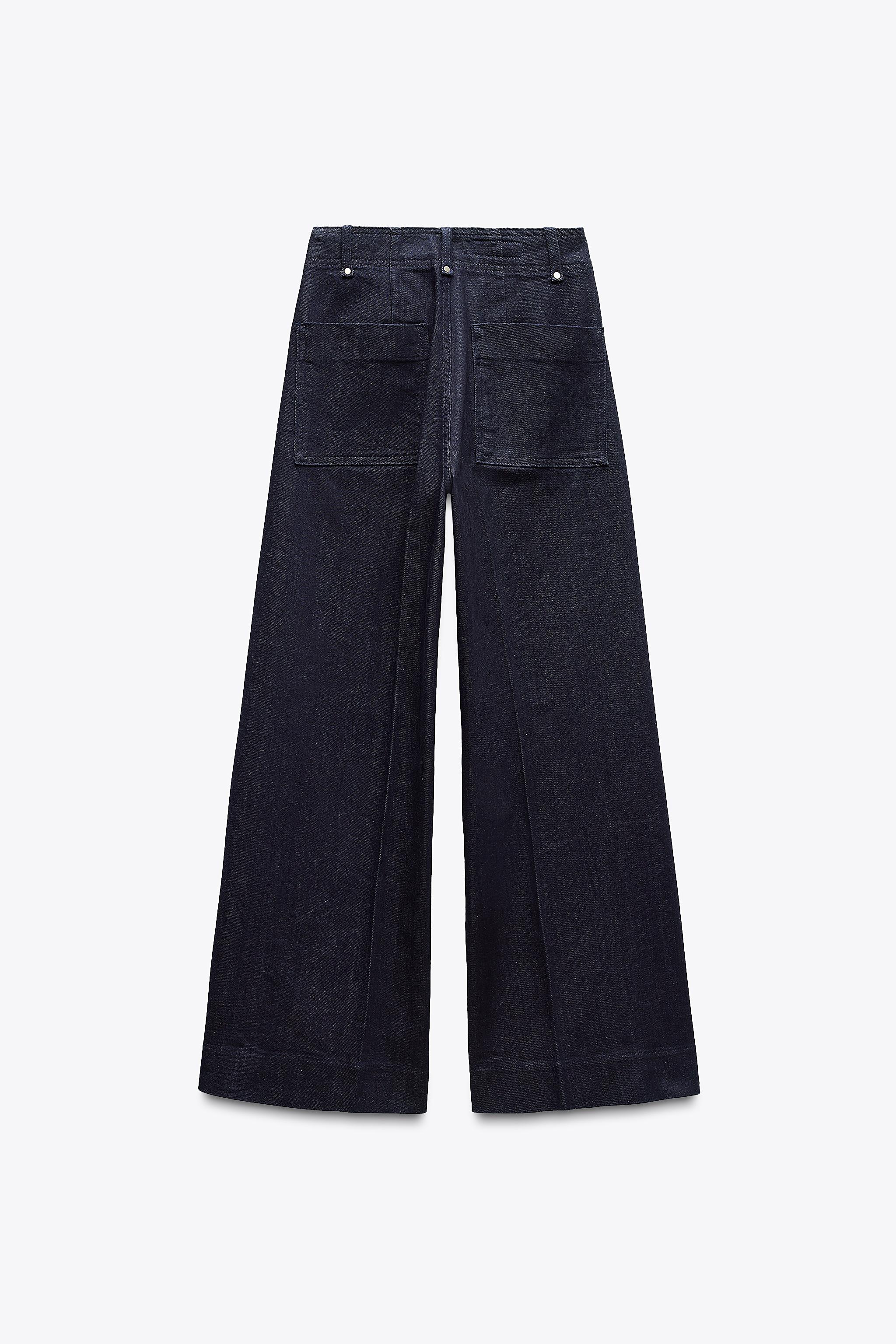 ZW COLLECTION WIDE LEG YÜKSEK BEL JEAN - Görsel 2