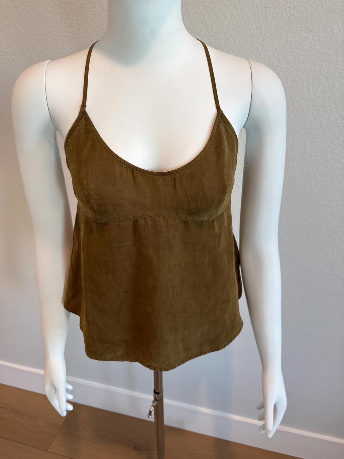 TIEABLE BACK HALTER TOP - Image 2