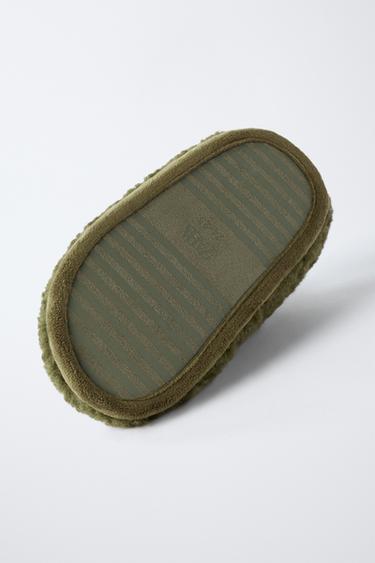 MONSTER SLIPPERS - Khaki Green by Zara - Image 6