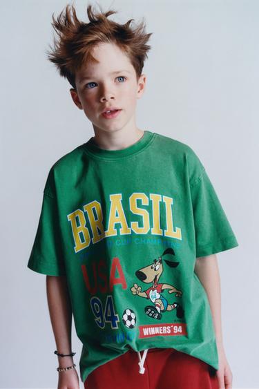 CAMISETA ESTAMPADA FIFA WORLD CUP ™ 1994 - Verde de Zara