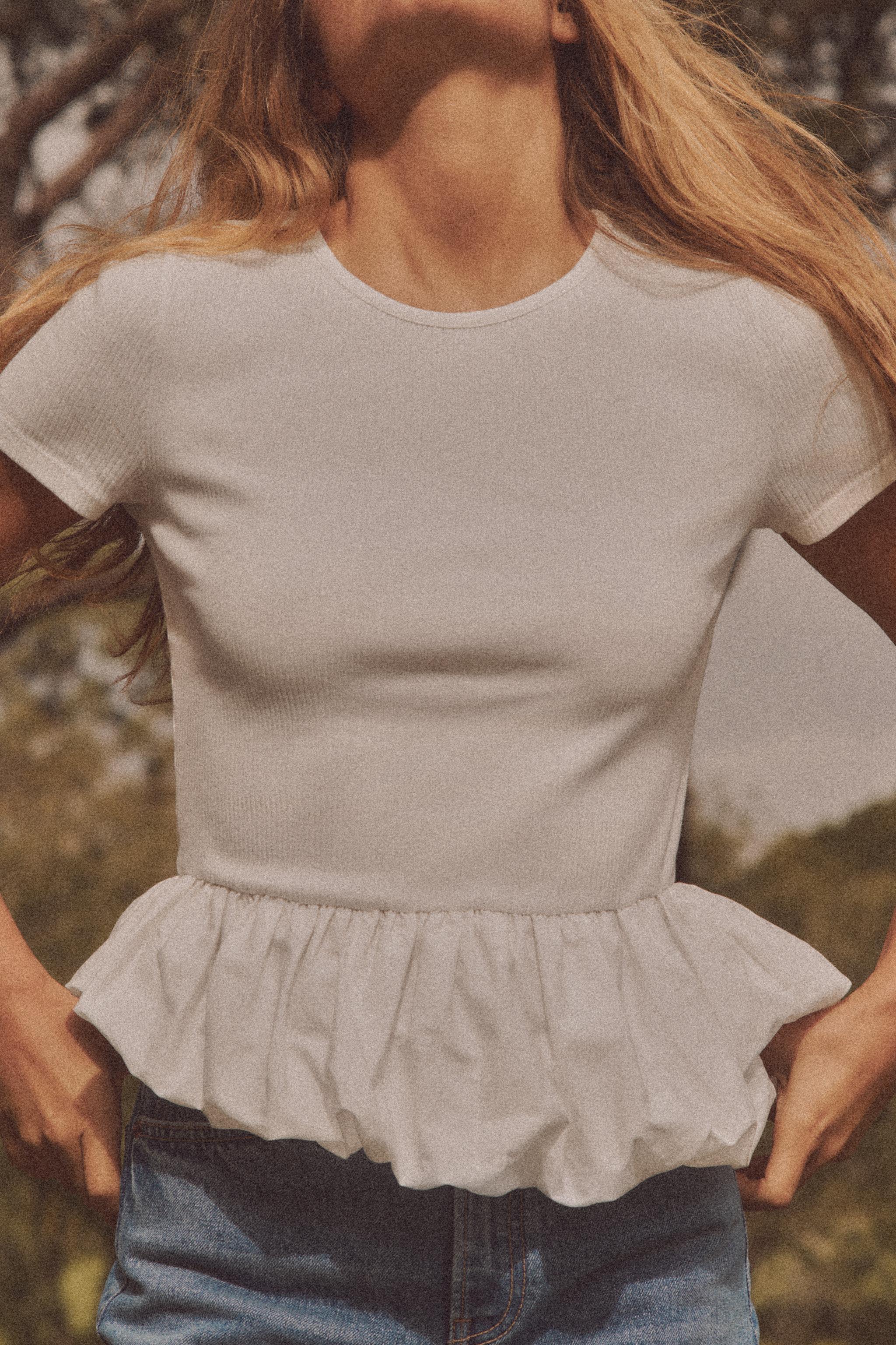 ホワイトTシャツ - レディース | ZARA 日本