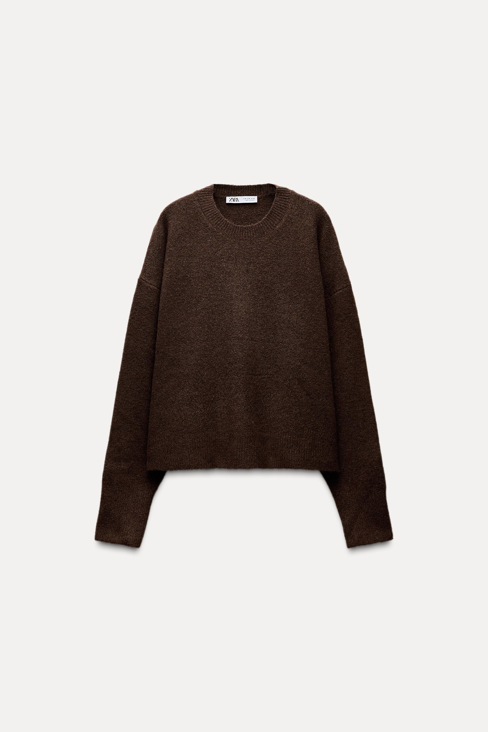 long sleeve zara women's pullovers
