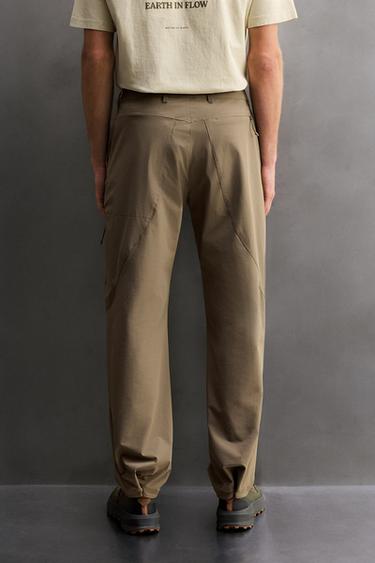 PANTALON TECHNIQUE GRAVEL - Marron de Zara - Image 2