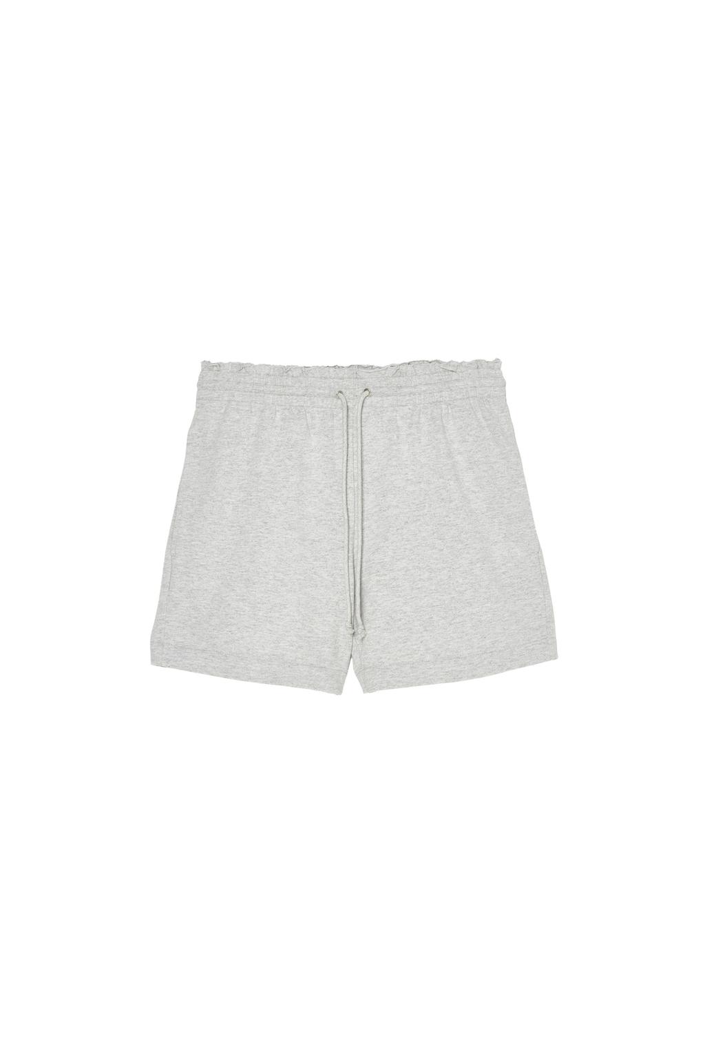 PAPERBAG WAIST COTTON SHORTS