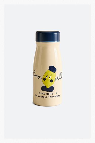 KIDS' STAINLESS STEEL BOTTLE X THE ANIMALS OBSERVATORY - Multicoloured by Zara
