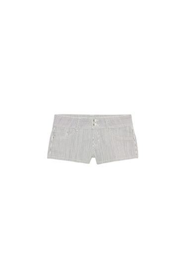 SHORTS MINI RAYAS - Rayas de Zara