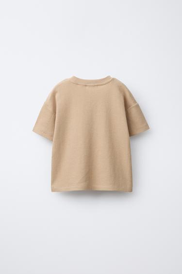 AGES 2-6/PLAIN EMBOSSED PYJAMAS - Caramel by Zara - Image 2