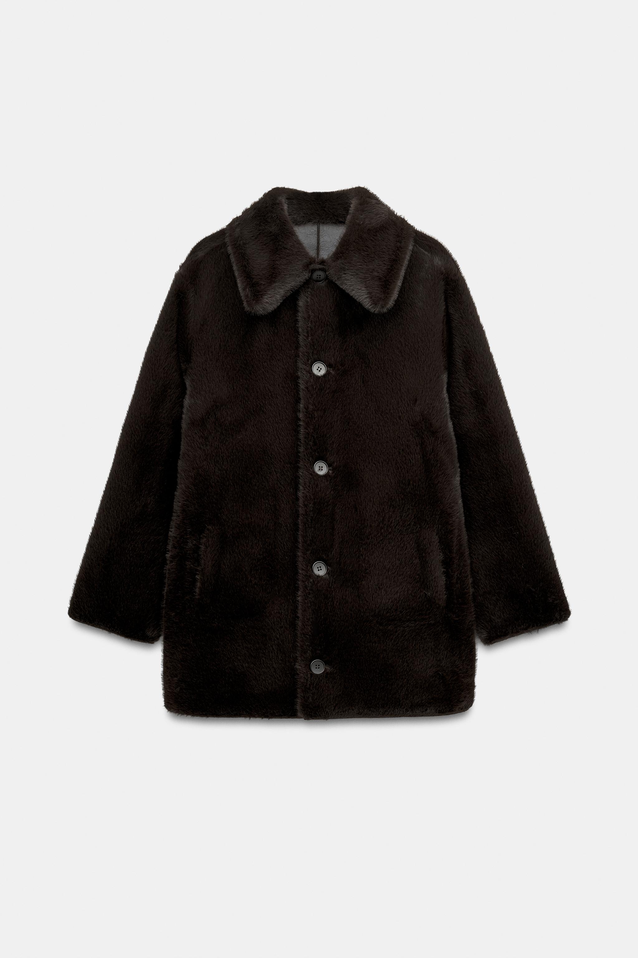REVERSIBLE DOUBLE-FACED COAT
