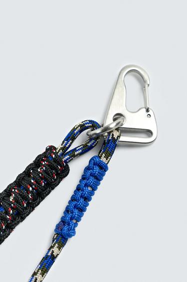 CONTRAST CORD KEY RING - various by Zara - Image 3