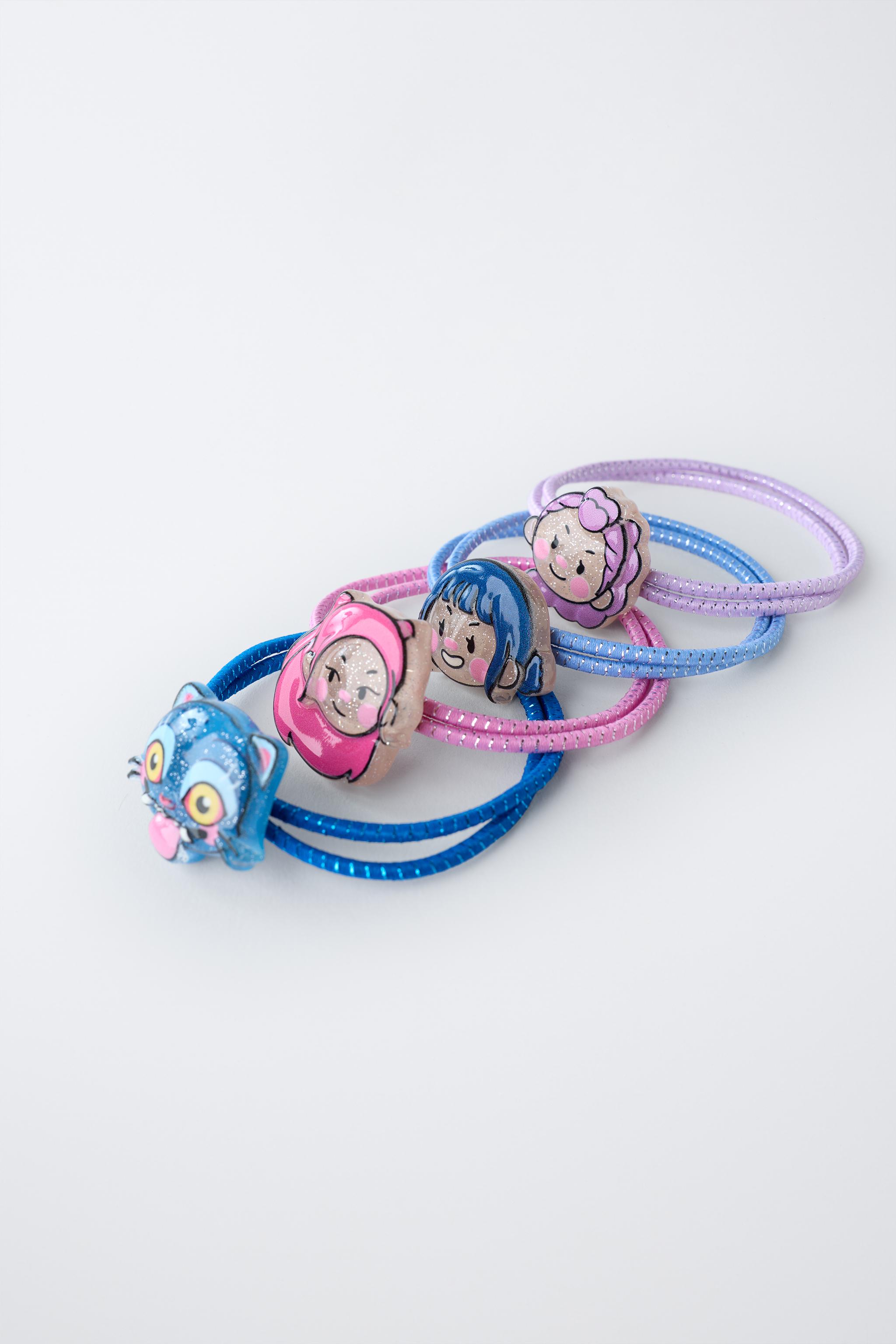 Детские аксессуары для волос Zara FOUR-PACK KPOP DEMON HUNTERS™ NETFLIX © HAIR TIES — фото 4