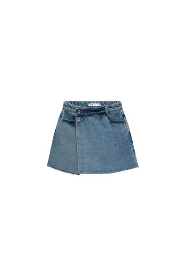 FALDA PANTALÓN DENIM
