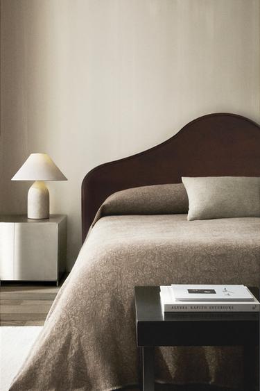 TAGESDECKE AUS LEINEN MORRIS & CO. - Vanille von Zara