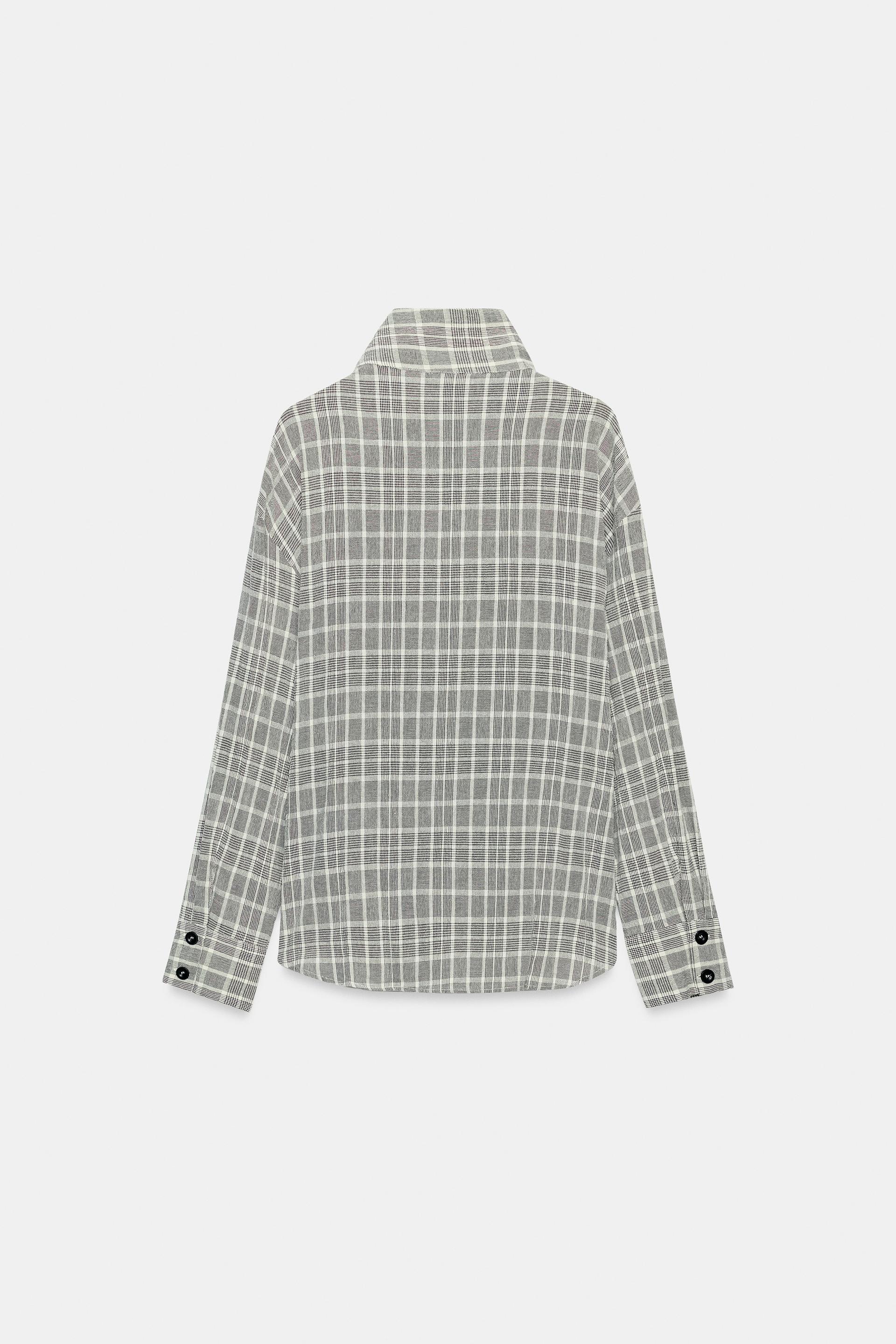 PLAID WRAP SHIRT thumbnail 9