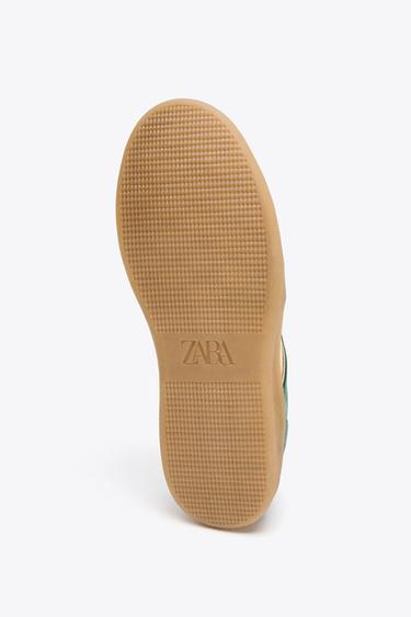 COLOURFUL TRAINERS - Green by Zara - Image 5