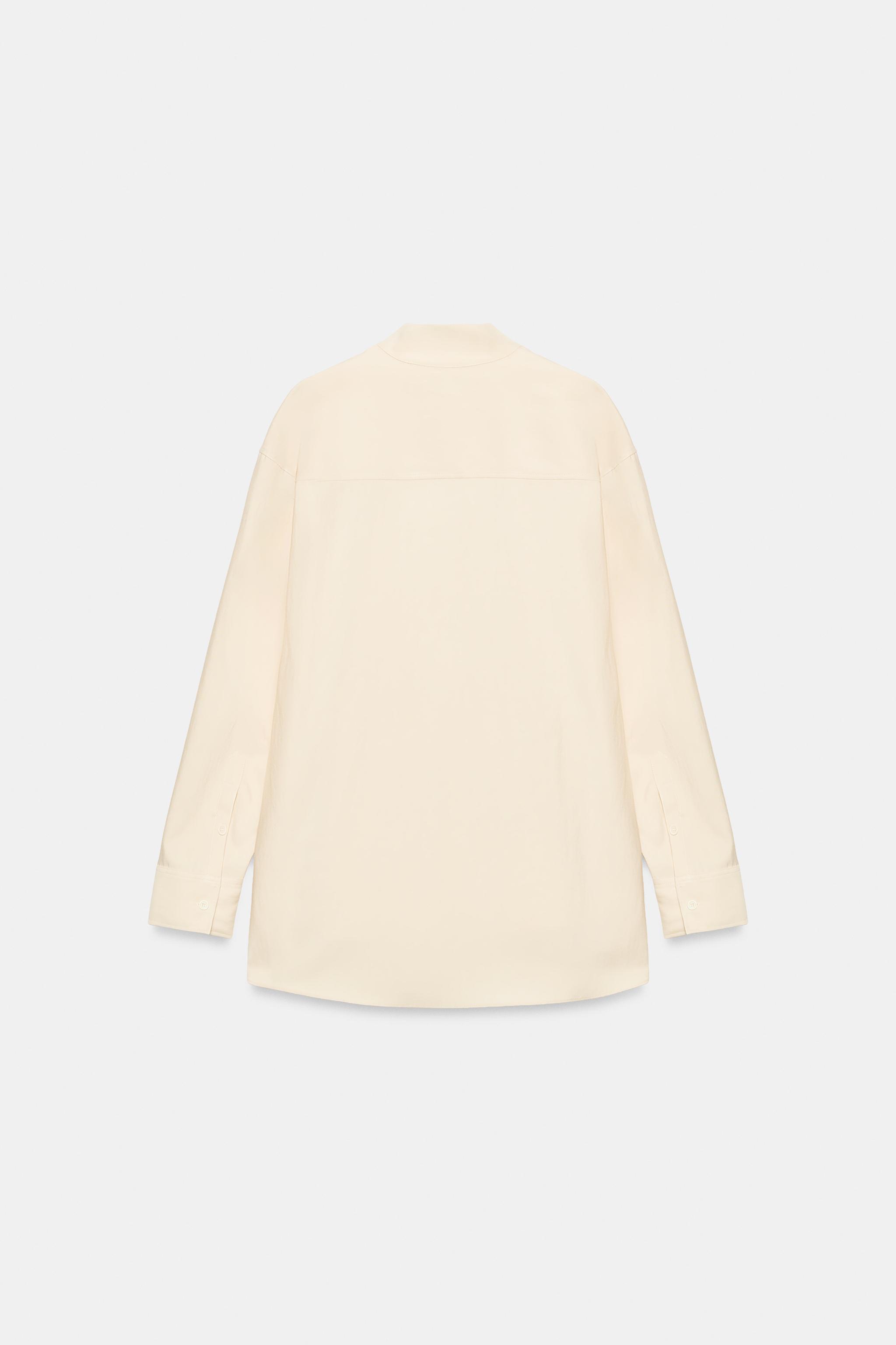 ZW COLLECTION CROSSOVER SHIRT