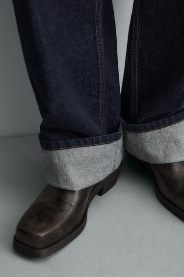 COWBOY BOOTS - Brown by Zara - Image 2