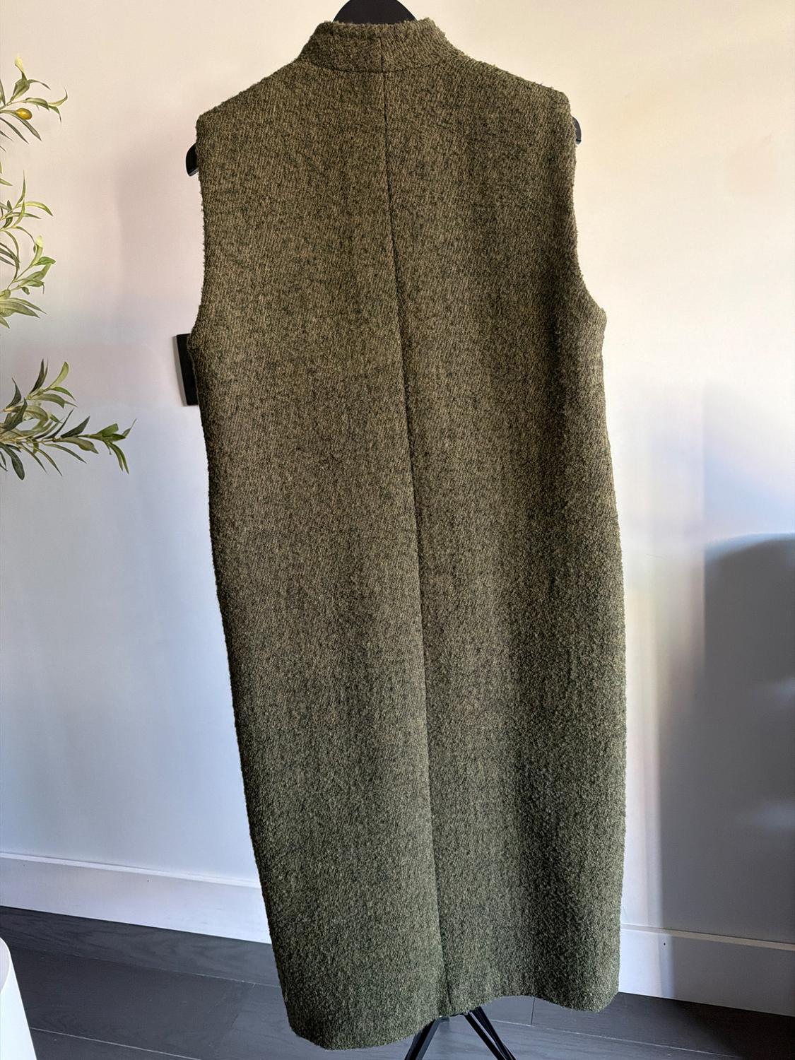 VEST WITH MANTECO WOOL ZW COLLECTION - Image 2
