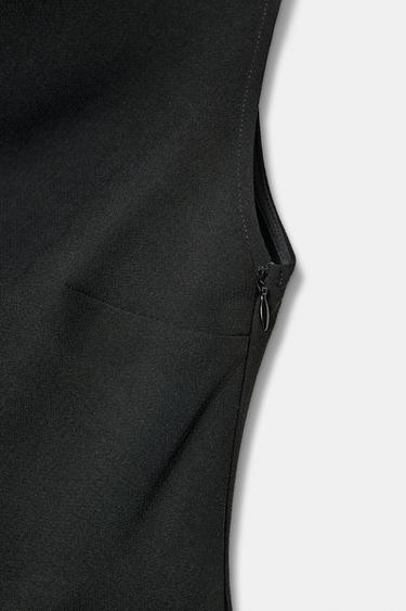 JUMPSUIT WITH BELT - Black by Zara - Image 7