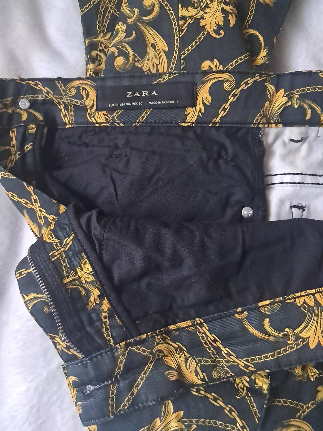 BAROQUE PRINT TROUSERS - Image 4