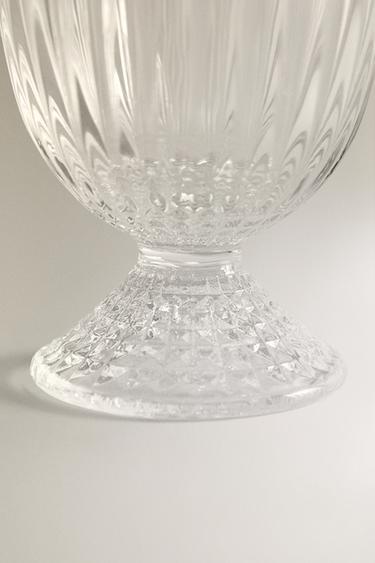 GLASS EGG CUP WITH RAISED GEOMETRIC DESIGN - 990 de Zara - Image 3