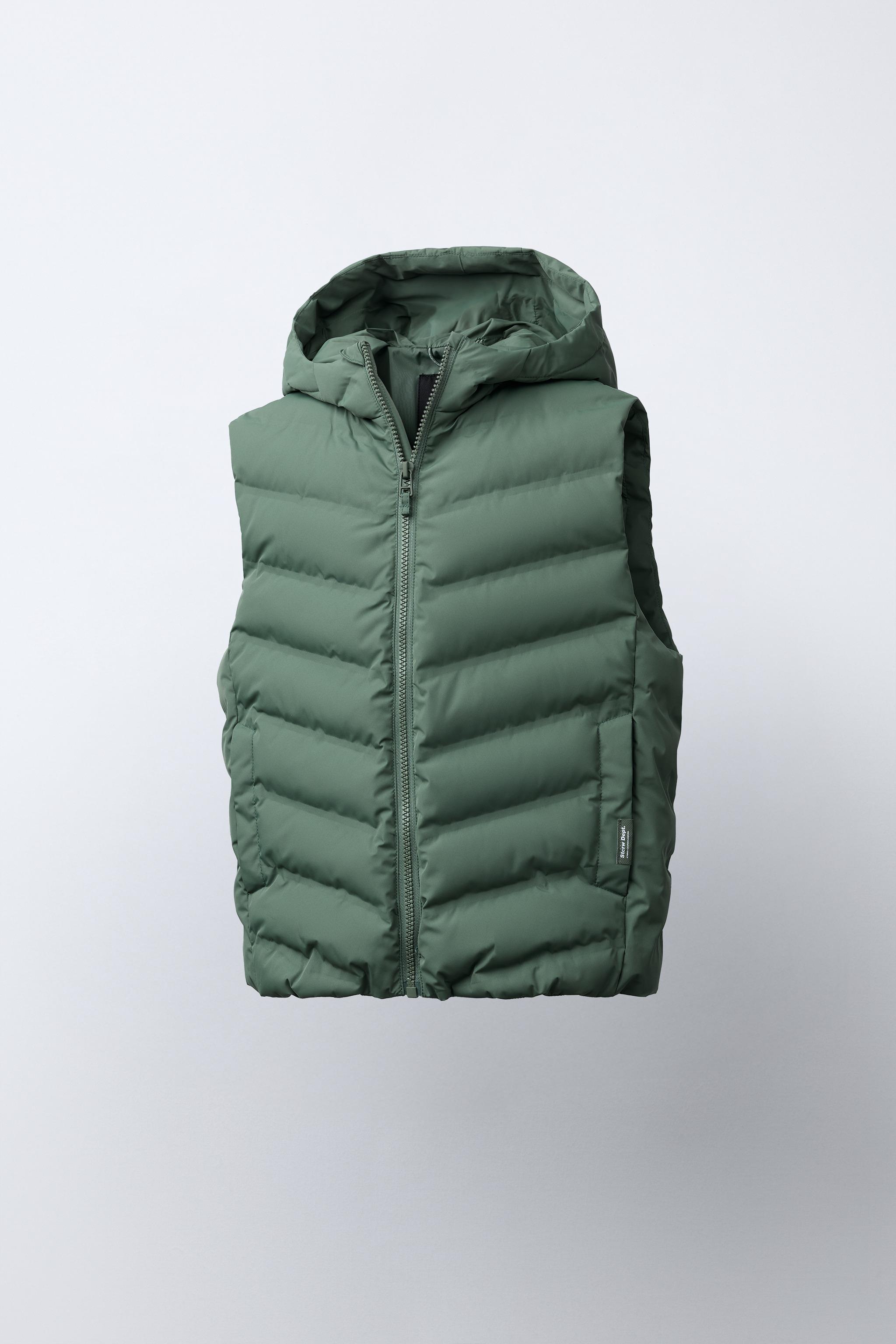 ULTRALIGHT WATER REPELLENT HOODIE VEST - Light khaki | ZARA United