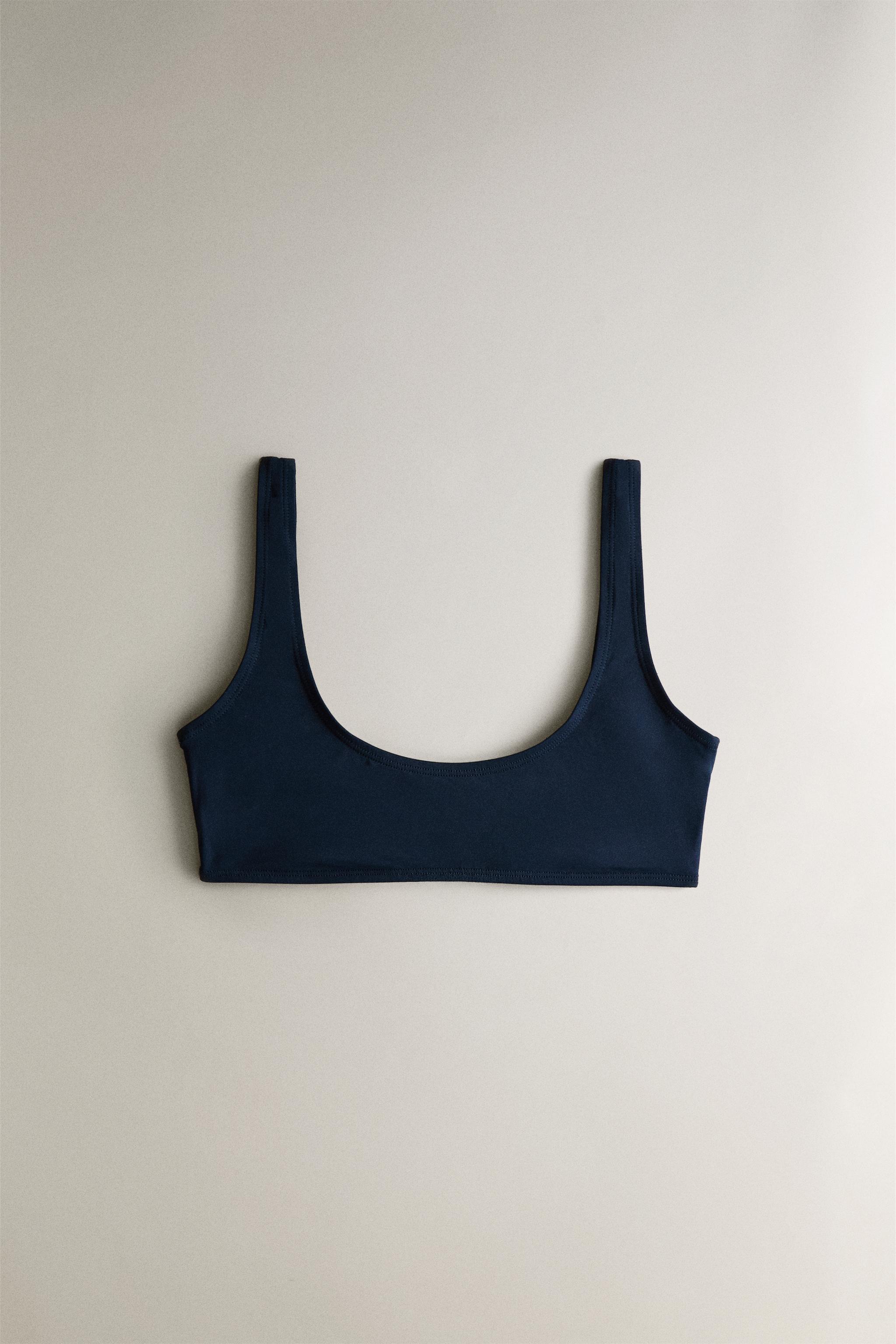 TOP BIKINI PLAGE DÉCOLLETÉ ROND
