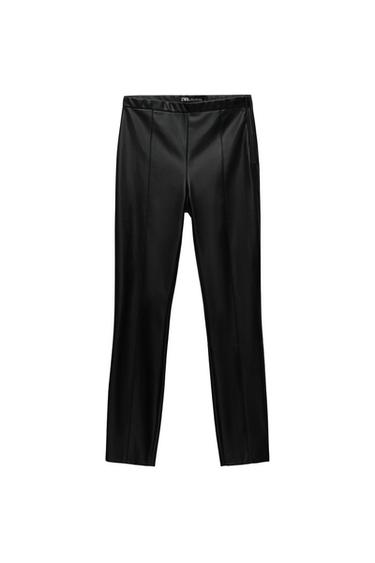 FAUX LEATHER LEGGINGS