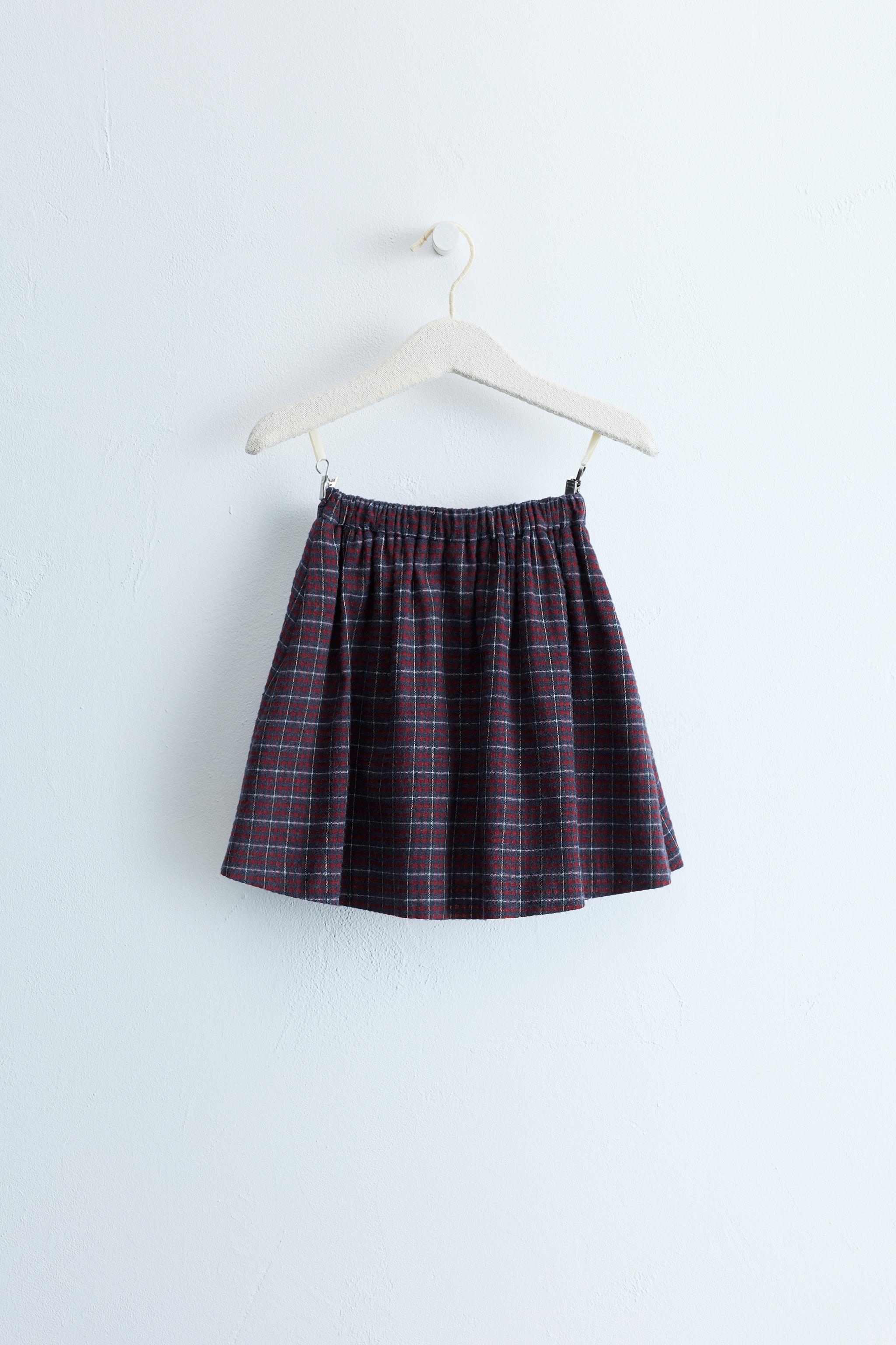 ZARA TIMELESS - CHECK PRINT SKIRT