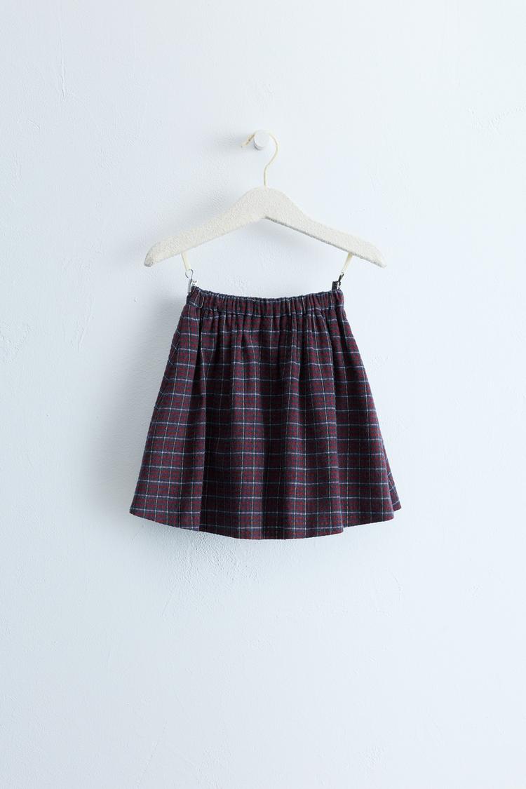 Falda ZARA TIMELESS - estampado de cuadros 3