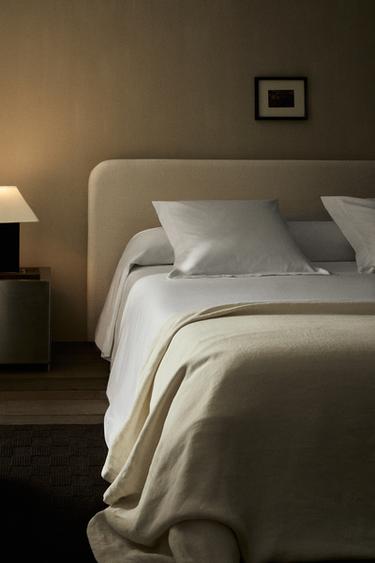 새틴 이불 커버(300수) - Zara 화이트