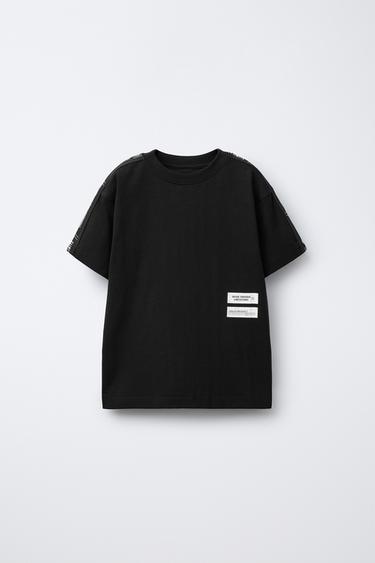 CAMISETA SPORTY - Negro de Zara - Imagen 0