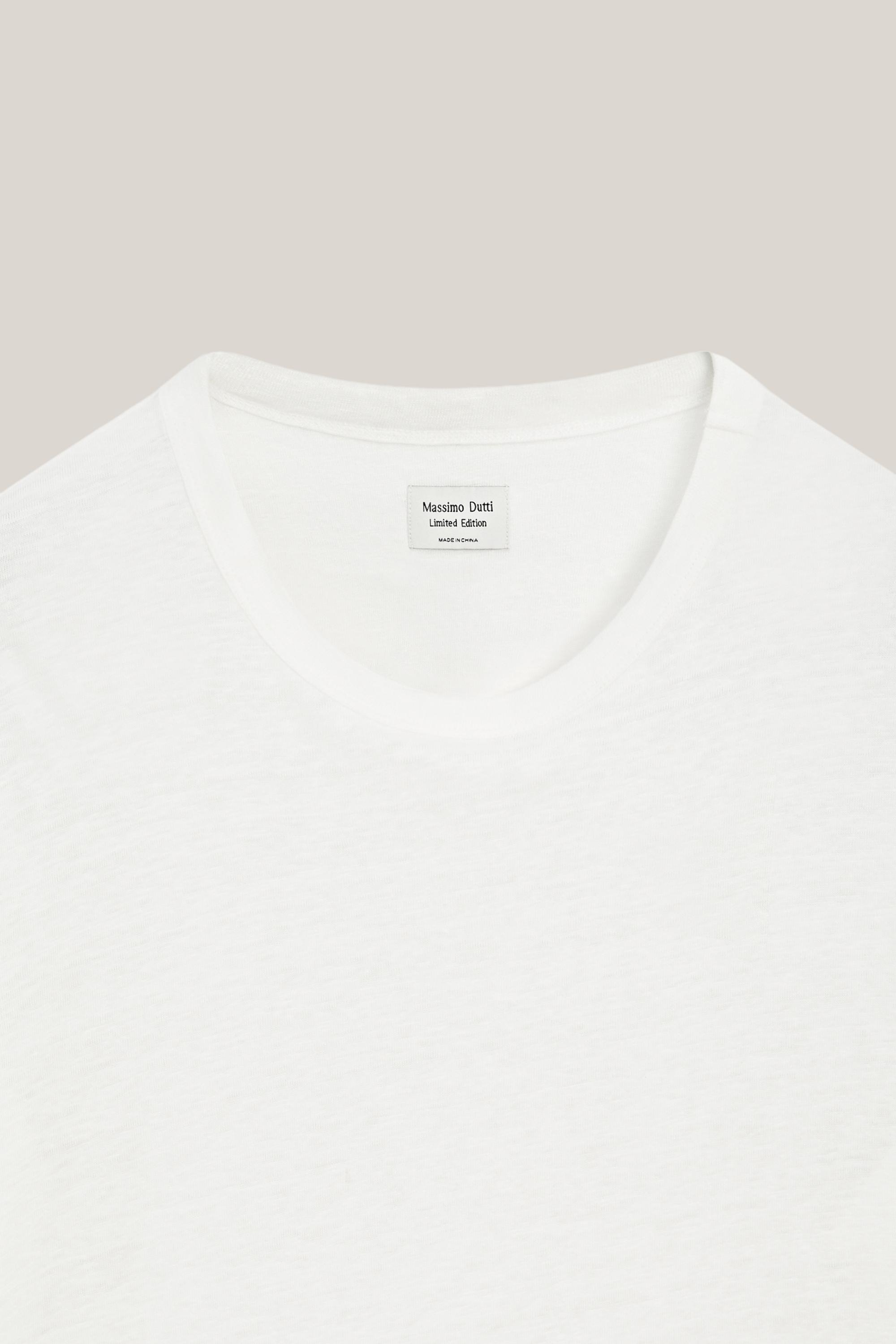 T-shirt manches courtes 100 % lin - ÉDITION LIMITÉE