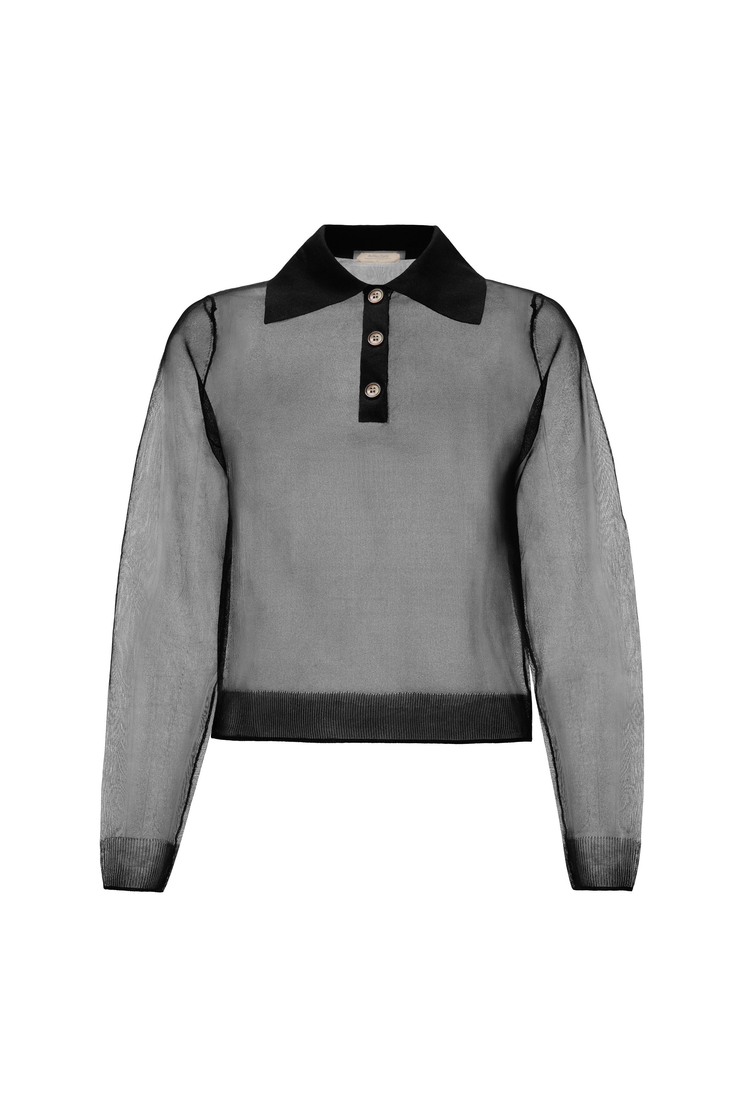 LIMITED EDITION SEMI-SHEER KNIT POLO