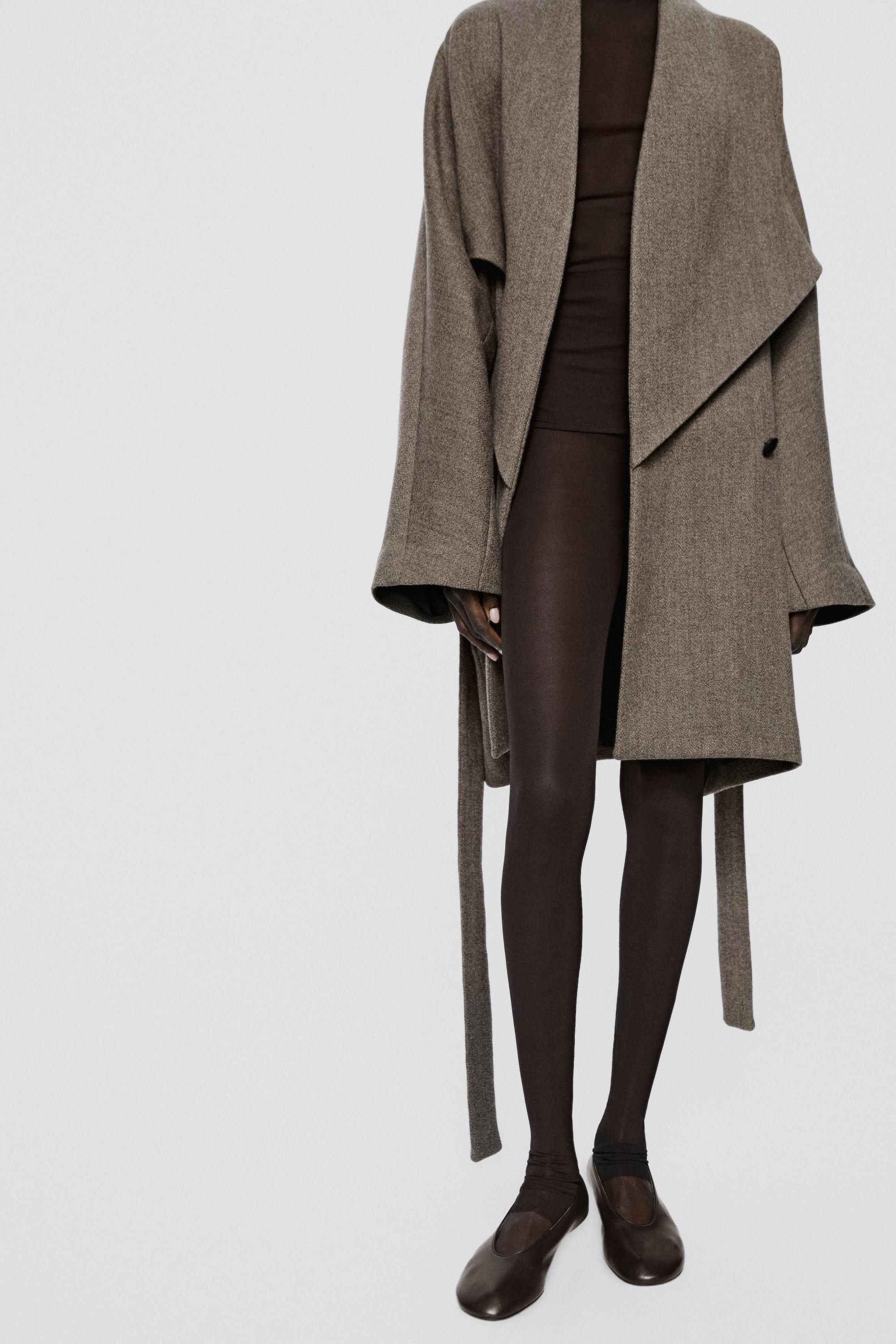 Wool blend belt detail coat - LIMITED EDITION