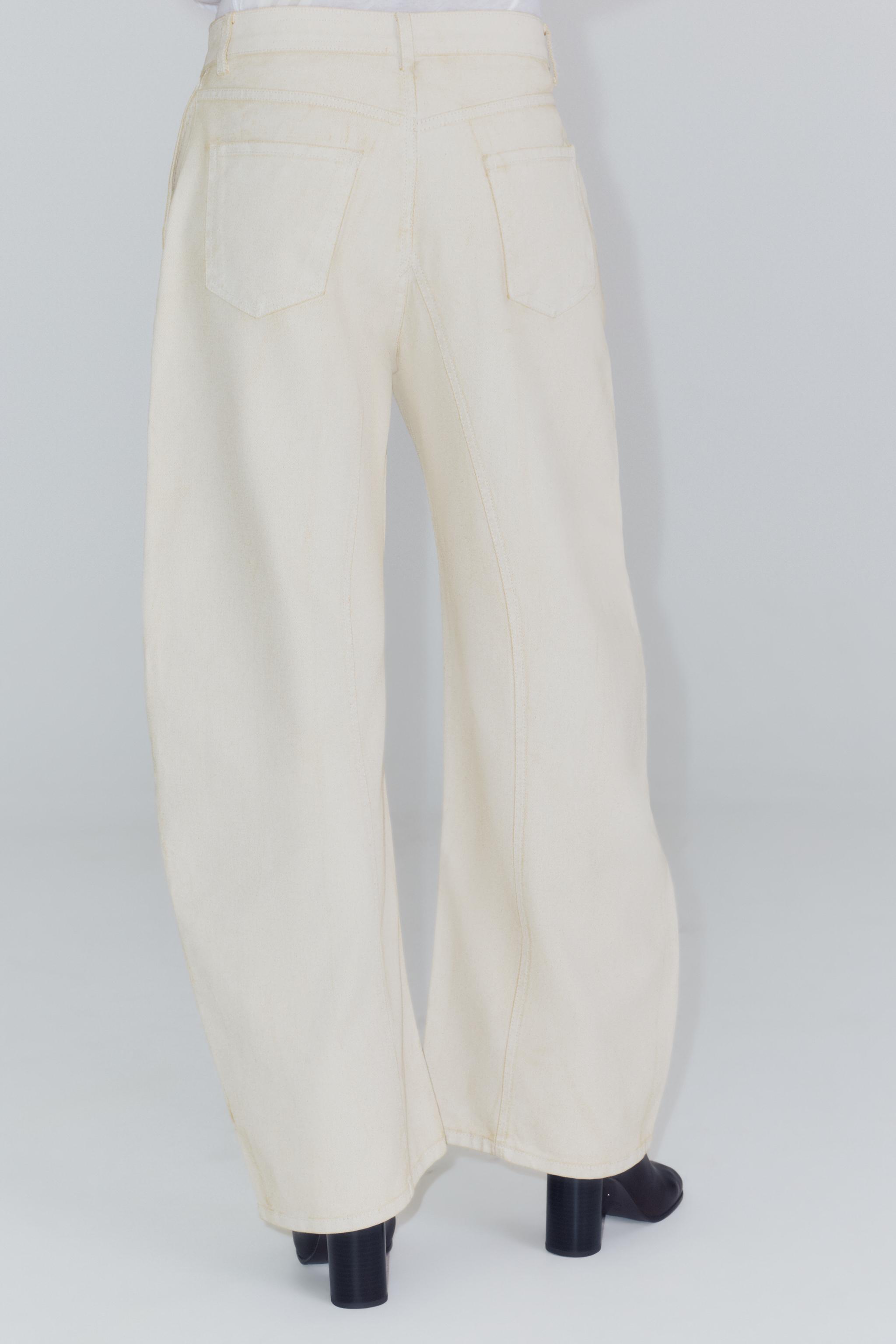 ZW COLLECTION WIDE-LEG MID-RISE JEANS