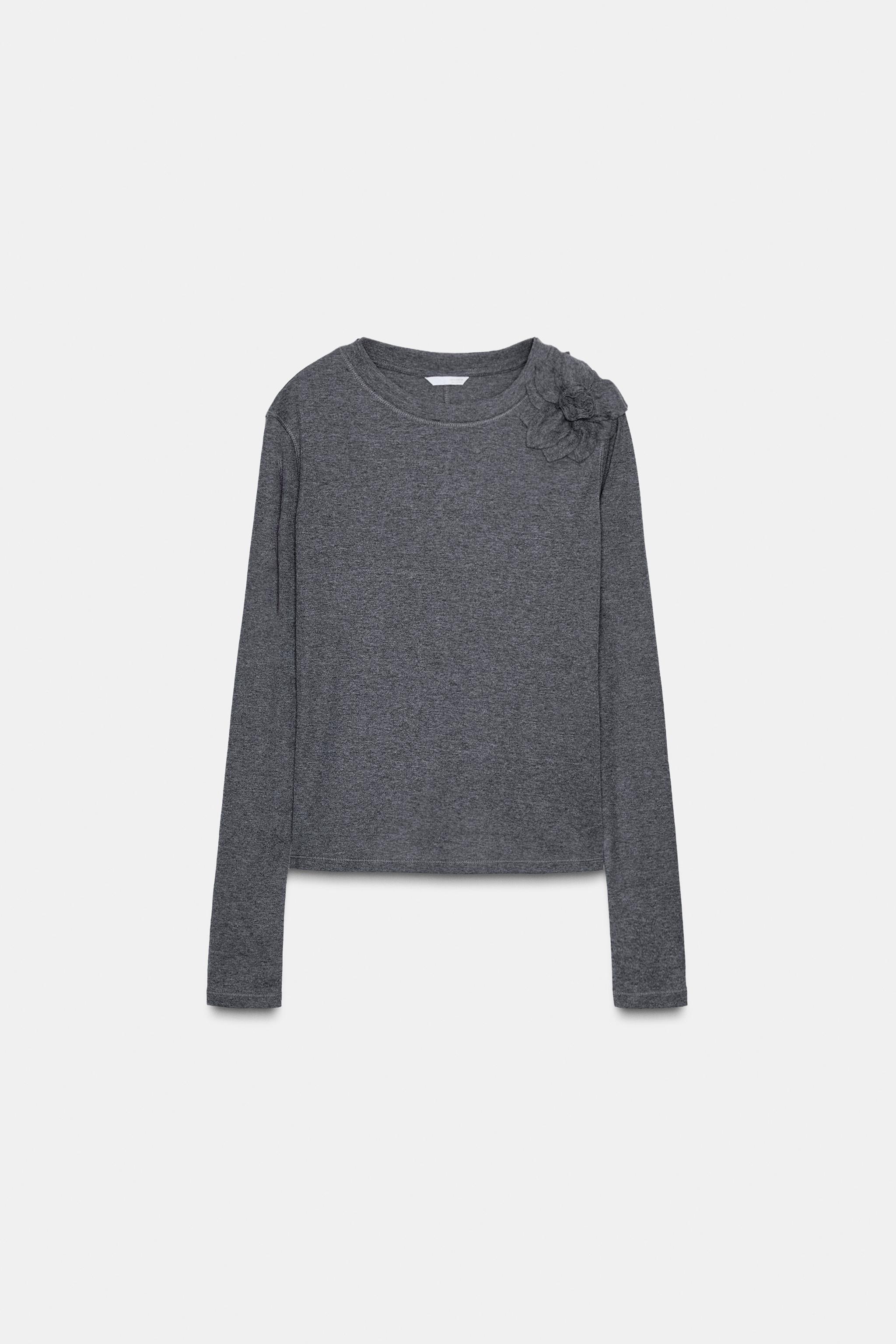 FRONT FLORAL T-SHIRT